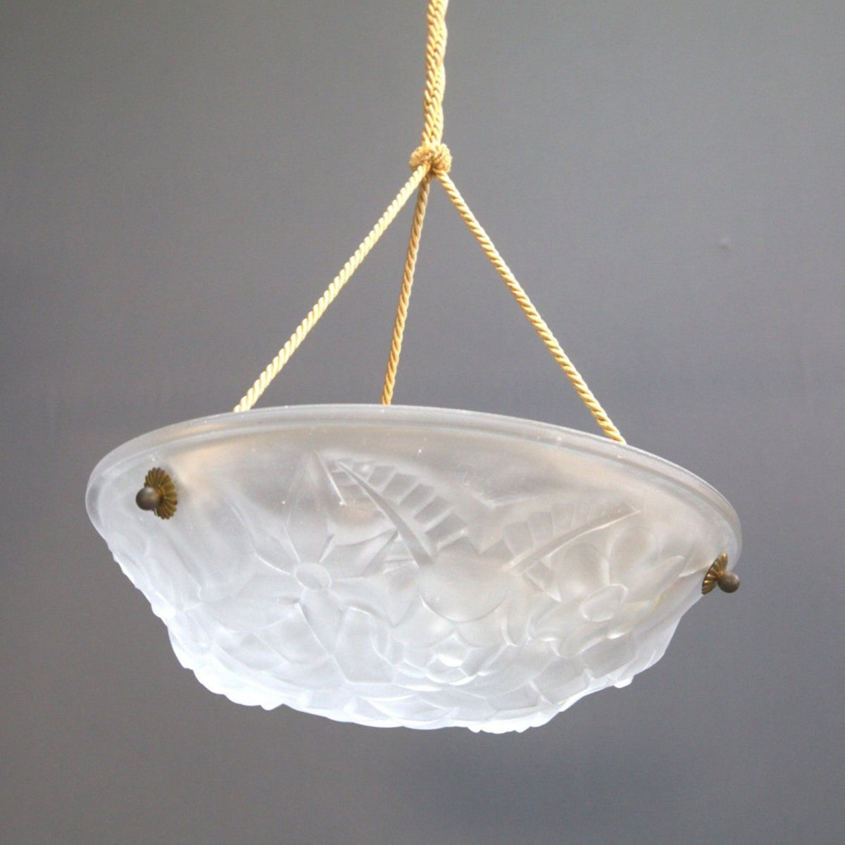 Art Deco Plafonnier by Verrerie D'Art Degué @ REHAUS
