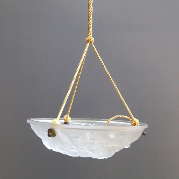 Art Deco Plafonnier by Verrerie D'Art Degué @ REHAUS