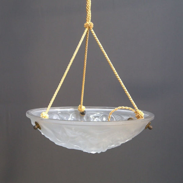 Art Deco Plafonnier by Verrerie D'Art Degué @ REHAUS