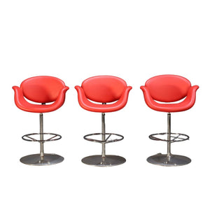 Artifort Little Tulip High Stool by Pierre Paulin, Set of Three