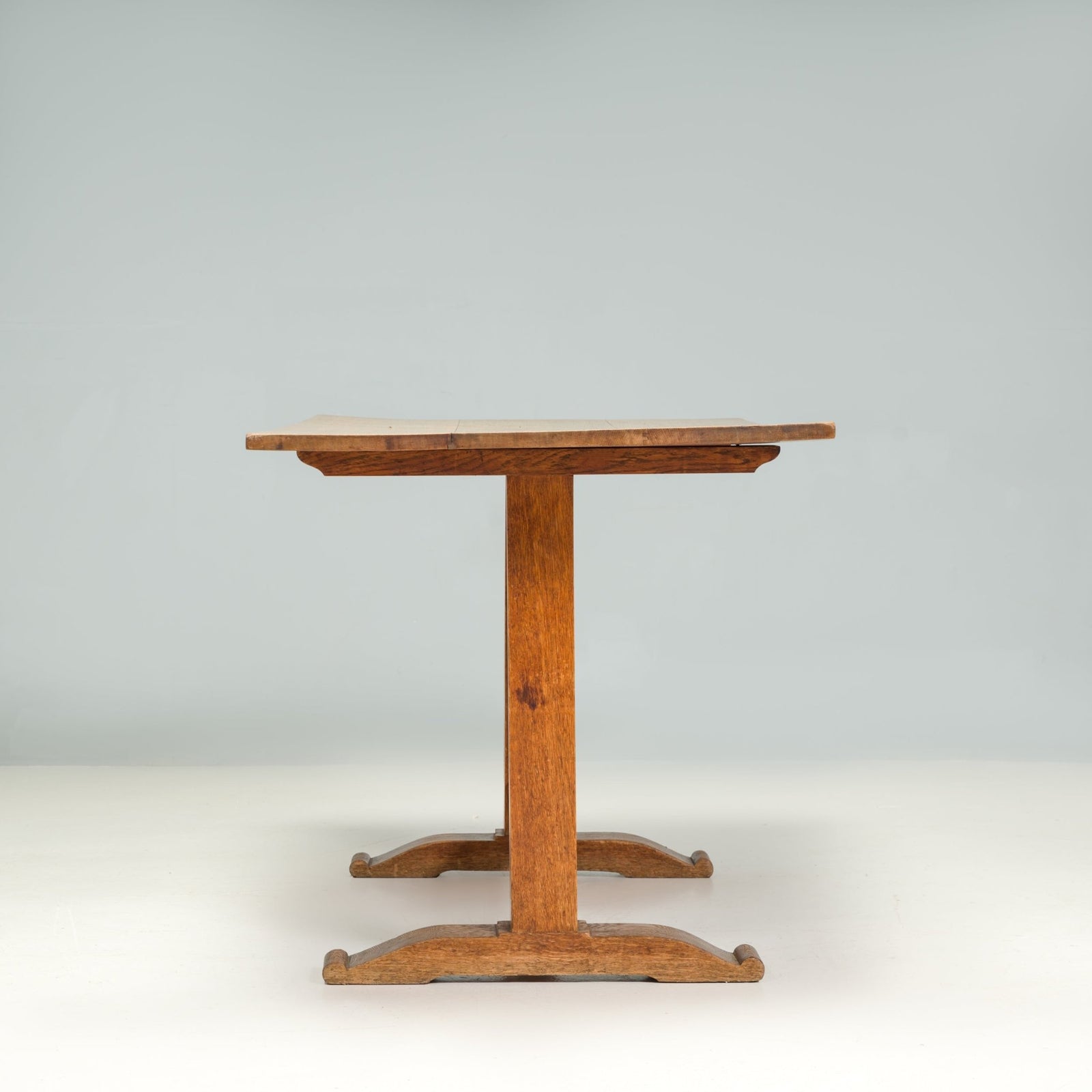 Arts & Crafts Style Refectory Wooden Rectangular Dining Table - REHAUS - Bespoke