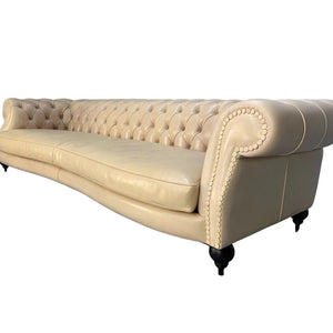 Baxter of Italy Diana Chester 4 - Seat Sofa - In Cream Tuscany Leather @ REHAUS