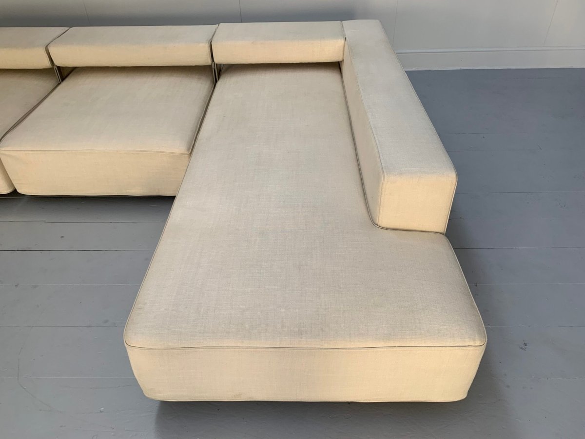 B&B Italia Andy '13 L - Shape Sofa - In Neutral Fabric @ REHAUS