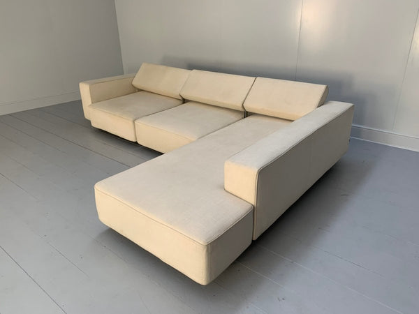 B&B Italia Andy '13 L - Shape Sofa - In Neutral Fabric @ REHAUS