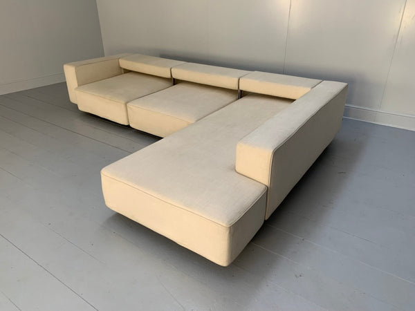 B&B Italia Andy '13 L - Shape Sofa - In Neutral Fabric @ REHAUS