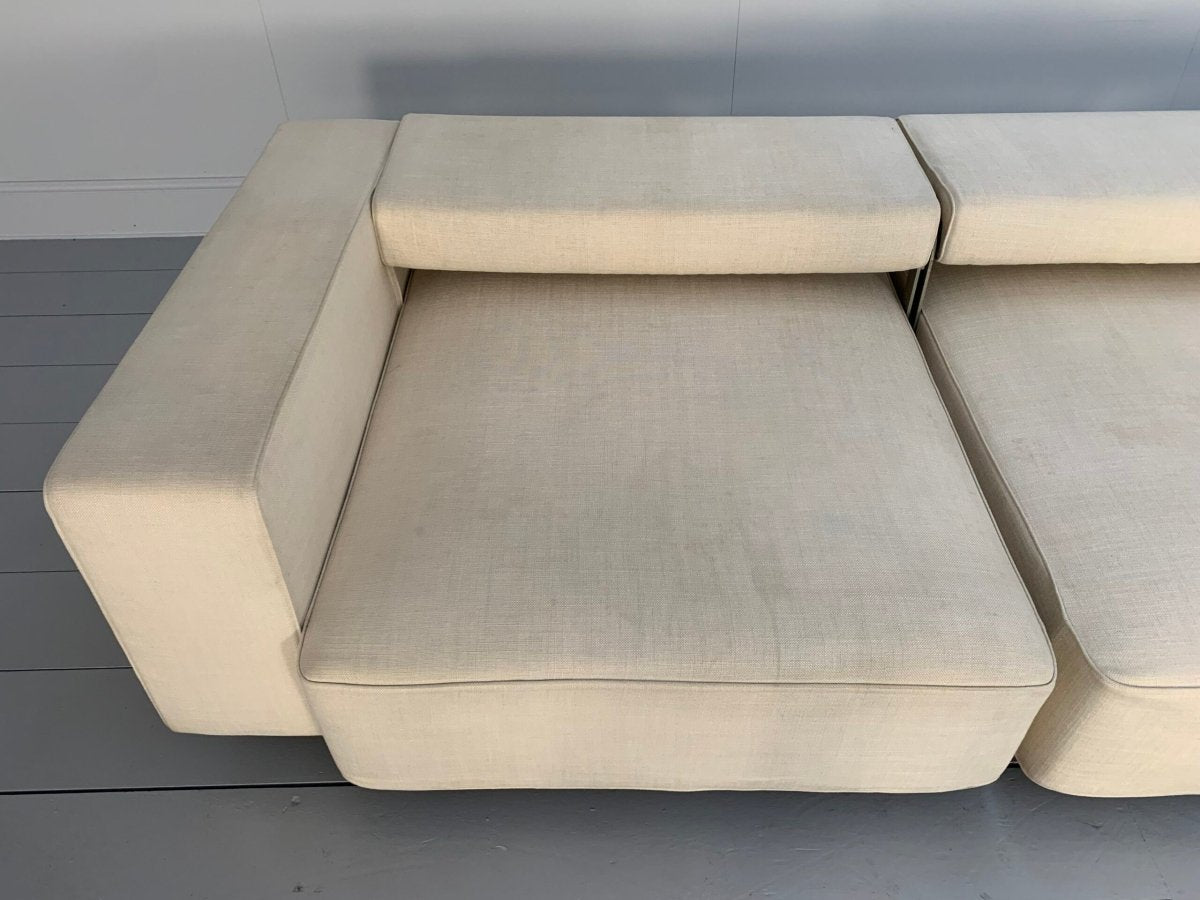 B&B Italia Andy '13 L - Shape Sofa - In Neutral Fabric @ REHAUS