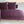 B&B Italia Arne A252C_1 4 - Seat Curved Sofa - In Purple Velvet @ REHAUS
