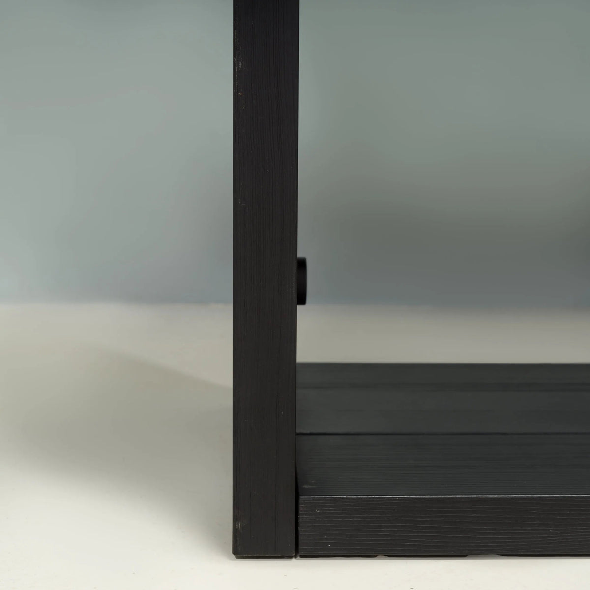 B&B Italia by Antonio Citterio Argo Brushed Black Oak Dining Table - REHAUS - Antonio Citterio