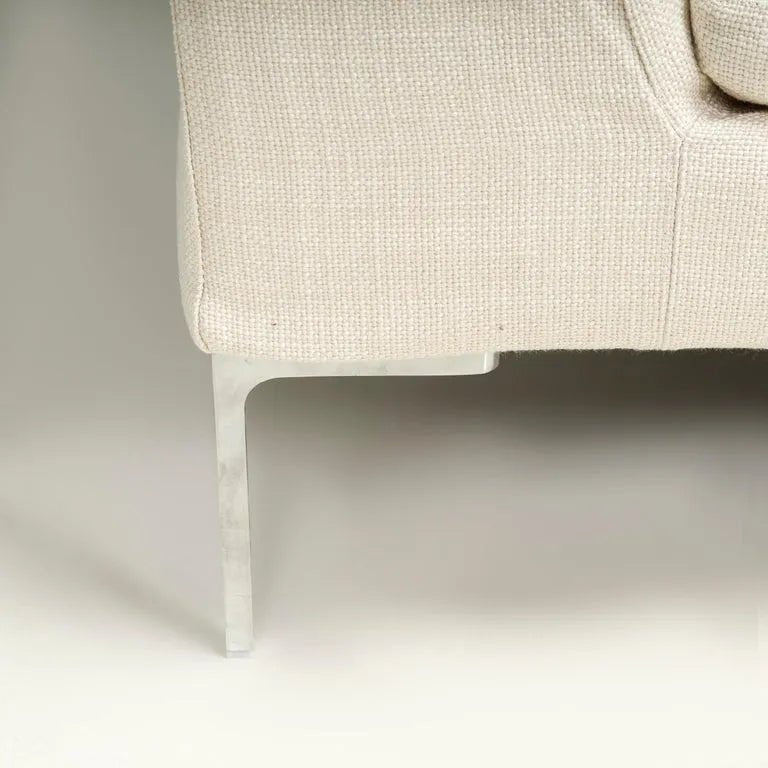 B&B Italia by Antonio Citterio Ivory Cream Fabric Charles Corner Sofa, 2022 - REHAUS - Antonio Citterio