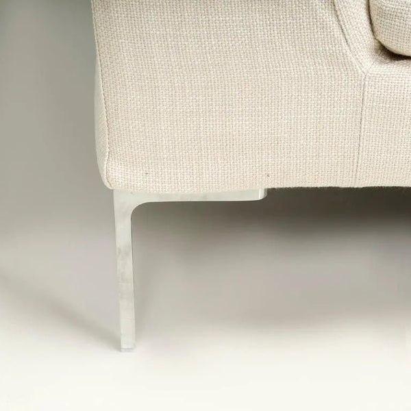 B&B Italia by Antonio Citterio Ivory Cream Fabric Charles Corner Sofa, 2022 - REHAUS - Antonio Citterio
