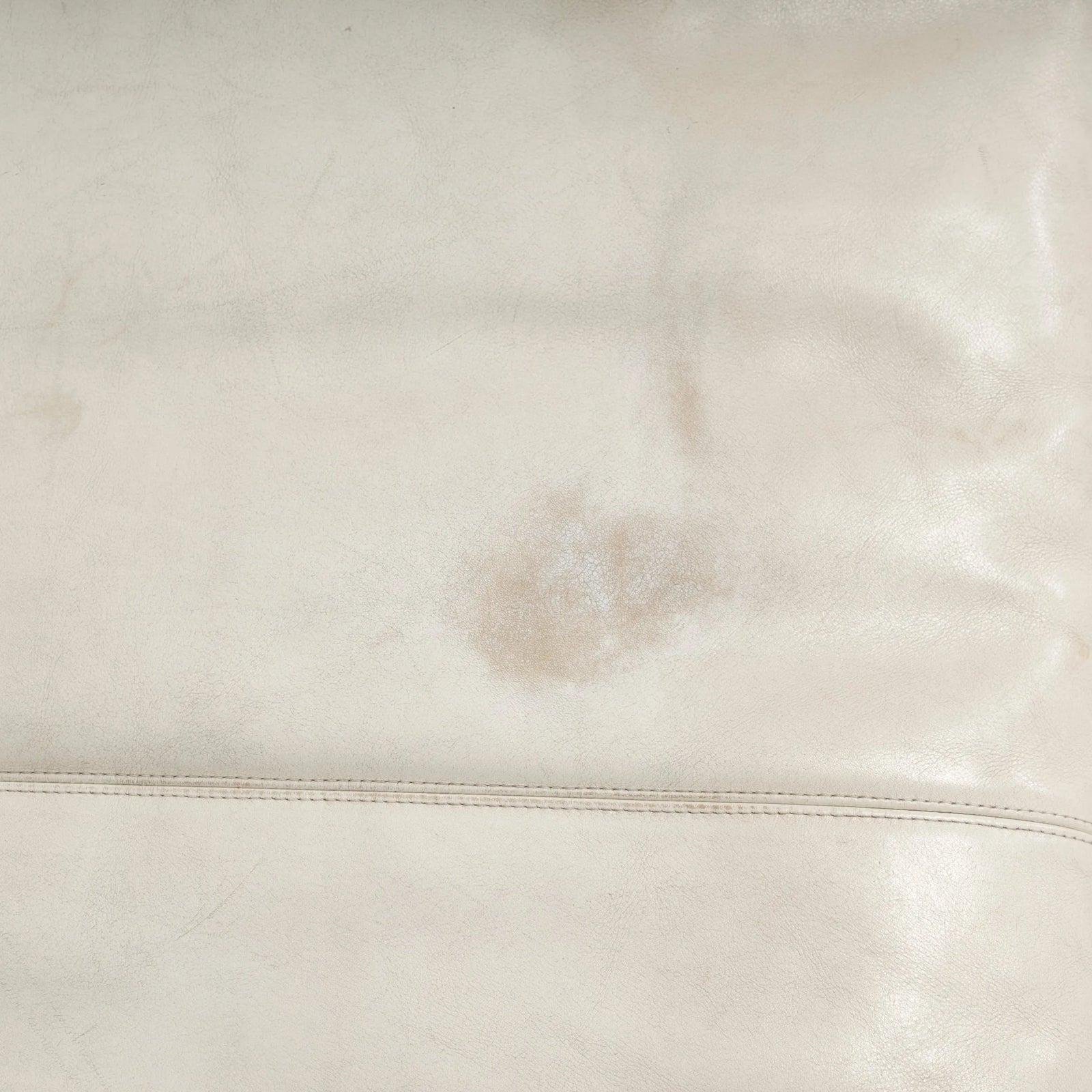 B&B Italia by Antonio Citterio Ivory Cream Leather Charles Corner Sofa - REHAUS - Antonio Citterio