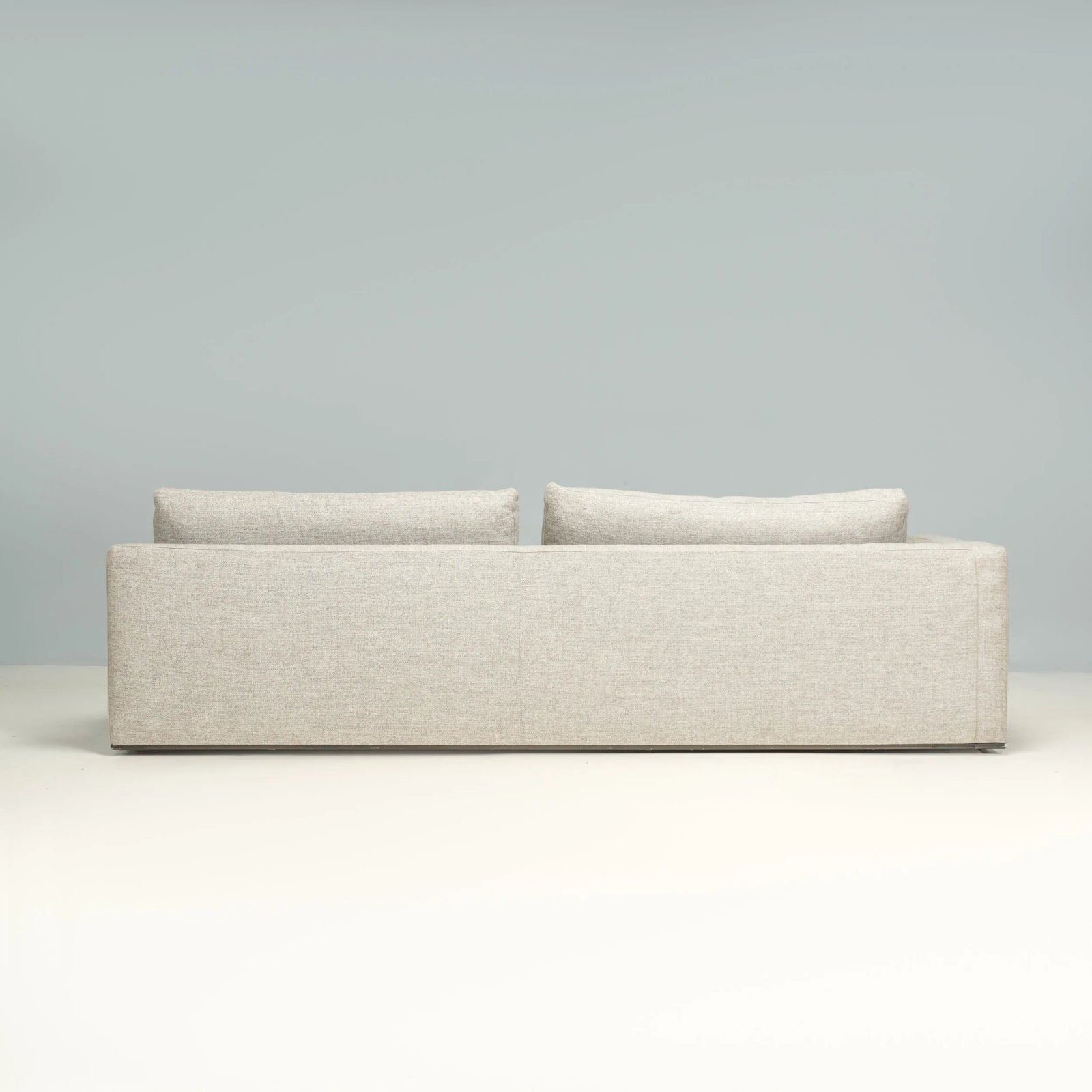 B&B Italia by Antonio Citterio Richard Light Grey Single Arm Sofa - REHAUS - Antonio Citterio