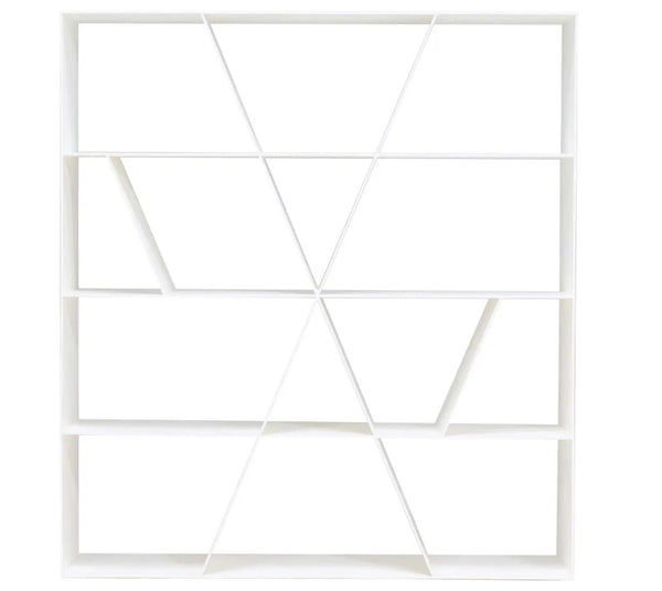 B&B Italia By Naoto Fukasawa "X" Storage Bookshelf In White Corian - REHAUS - Naoto Fukasawa