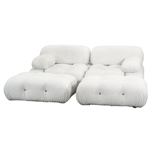 B&B Italia Camaleonda Modular Sofa and Matching Ottomans @ REHAUS