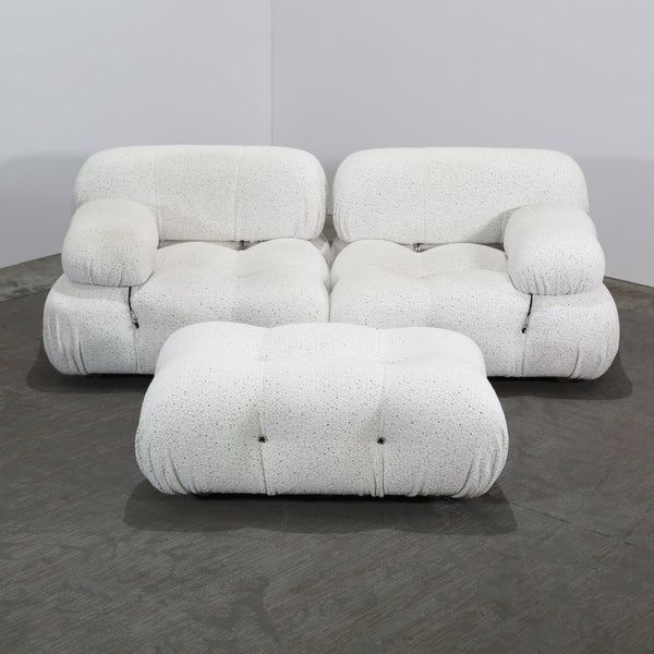 B&B Italia Camaleonda Modular Sofa and Matching Ottomans @ REHAUS
