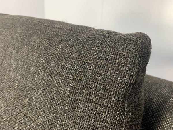 B&B Italia Charles L - Shape Sofa - In Dark Grey & Brown Fabric @ REHAUS