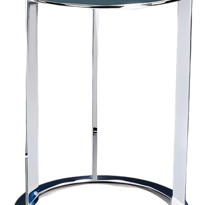 B&B Italia Chrome Side Table - REHAUS - B&B Italia