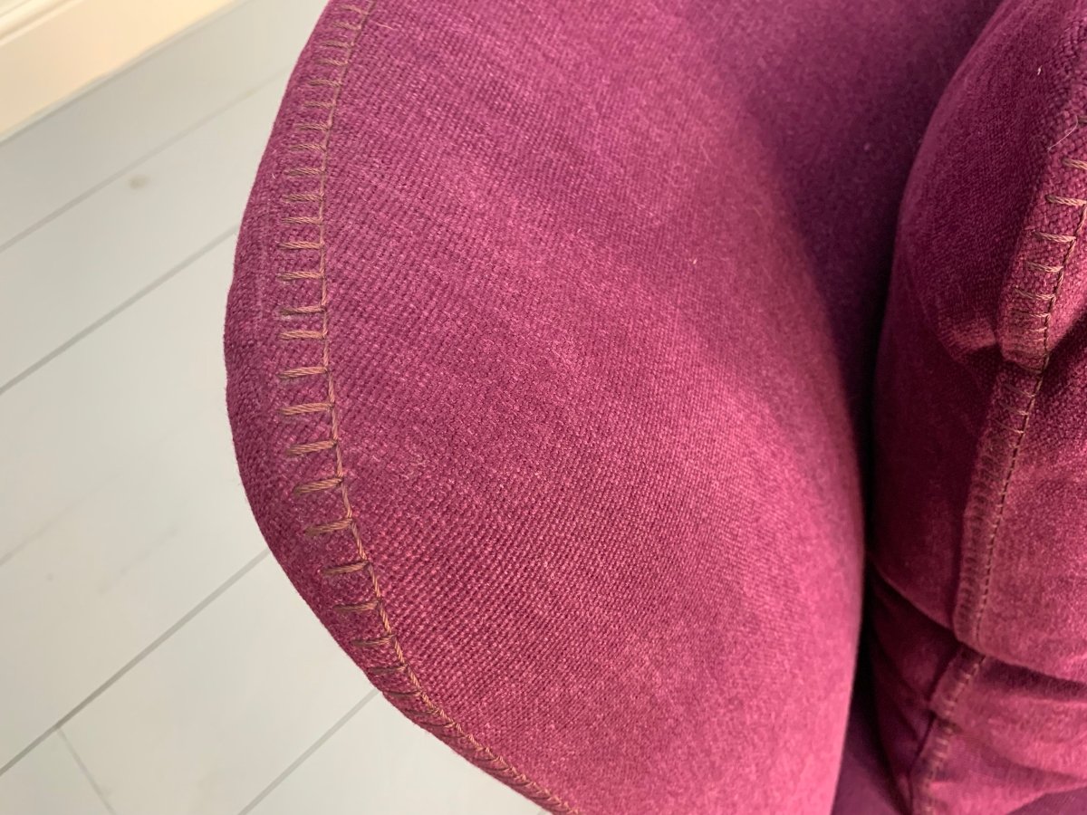 B&B Italia Febo Chaise Longue Sofa in Violet Enia Chenille @ REHAUS