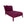 B&B Italia Febo Chaise Longue Sofa in Violet Enia Chenille @ REHAUS