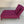 B&B Italia Febo Chaise Longue Sofa in Violet Enia Chenille @ REHAUS