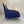 B&B Italia Florence Armchair - In Mid Blue Fabric @ REHAUS