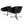 B&B Italia Mart Swivel Armchairs - In Black Pelle Leather and Metal, Set of 2 @ REHAUS