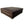 B&B Italia Maxalto Apta Footstool Sofa Table in Dark Brown Gamma Leather @ REHAUS