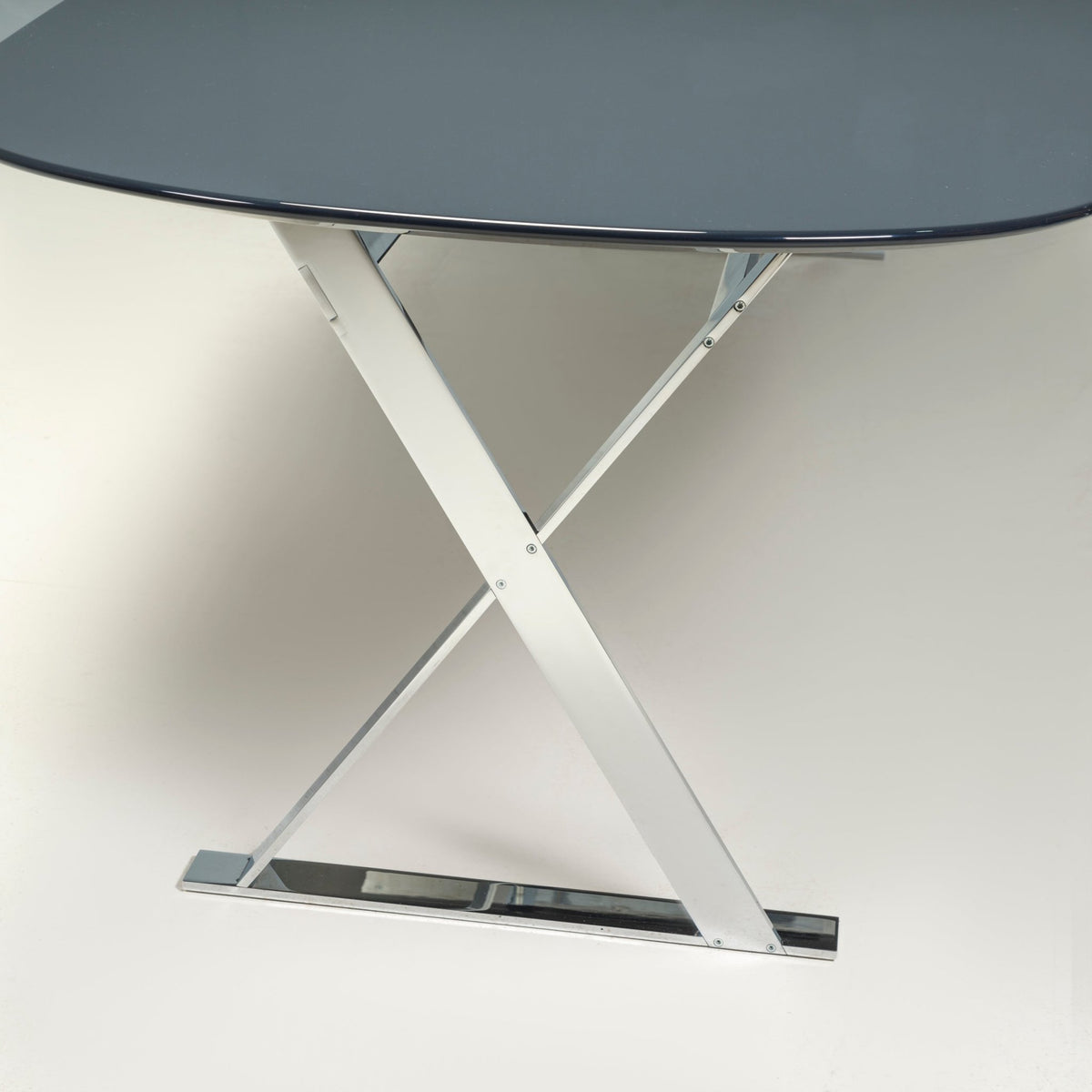 B&B Italia Maxalto by Antonio Citterio Pathos Elliptic Anthracite Dining Table - REHAUS - Antonio Citterio