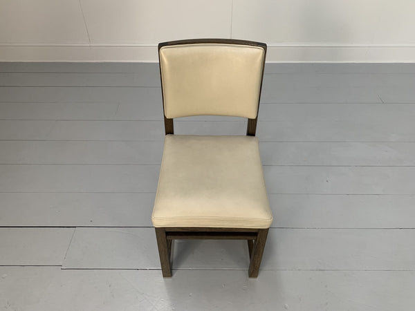 B&B Italia Maxalto Simplice Dining Chairs - In Oak & Leather, Set of 6 @ REHAUS