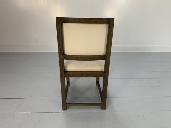 B&B Italia Maxalto Simplice Dining Chairs - In Oak & Leather, Set of 6 @ REHAUS