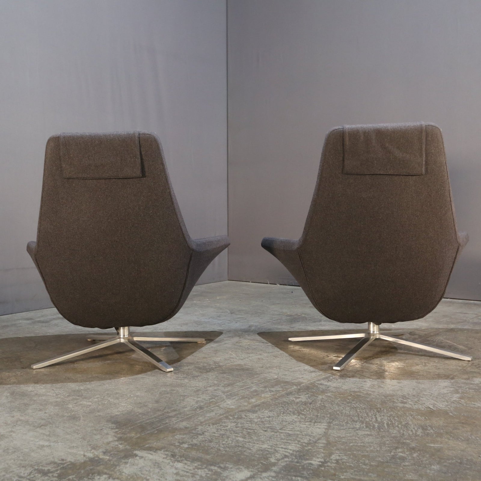 B&B Italia Metropolitan High Back Lounge Chair @ REHAUS