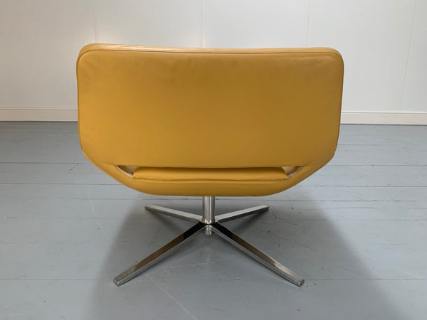 B&B Italia Metropolitan ME84 Armchairs - In Tan Gamma Leather, Set of 4 @ REHAUS