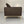 B&B Italia Simpliciter Large Armchair - In Gamma Dark - Brown Leather @ REHAUS