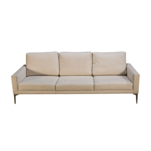 Beige Large Sofa by Edward Wormley @ REHAUS