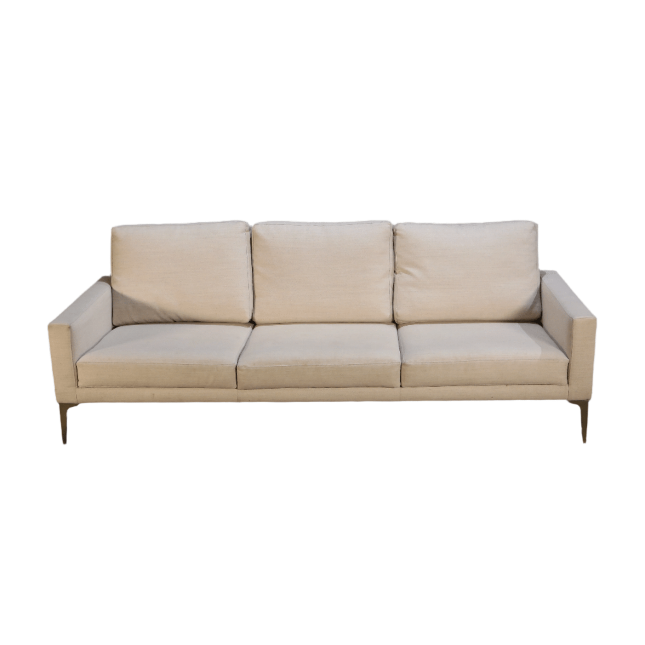 Beige Large Sofa by Edward Wormley @ REHAUS