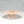 Belgium Marc D'haenens Pink Round Coffee Table, Quartz and Brass - REHAUS - Marc D'haenens