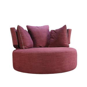 Bespoke Purple Love Seat @ REHAUS
