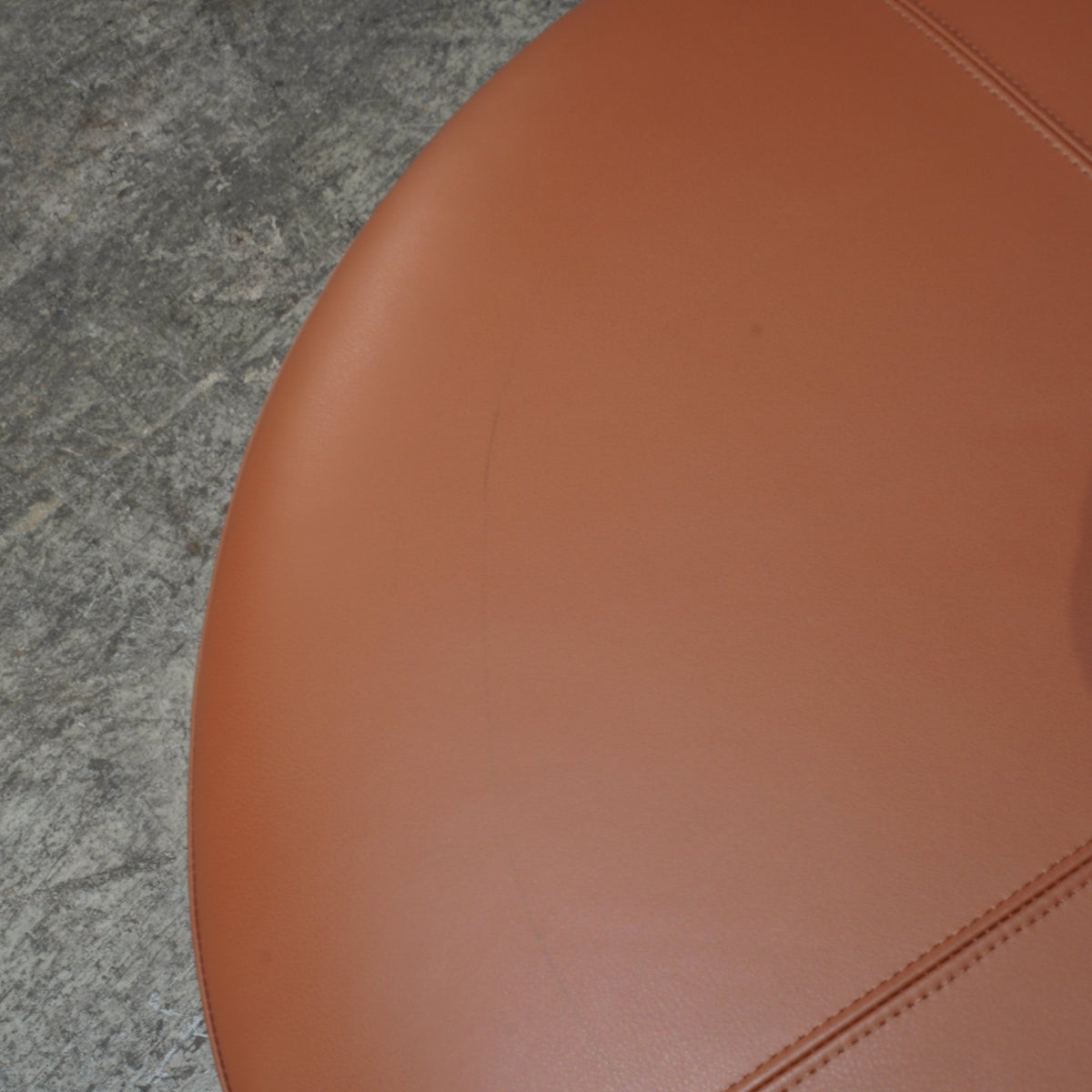 Bespoke Sedilia Leather Ottoman @ REHAUS