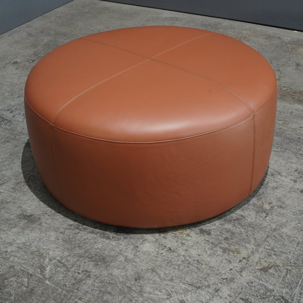 Bespoke Sedilia Leather Ottoman @ REHAUS
