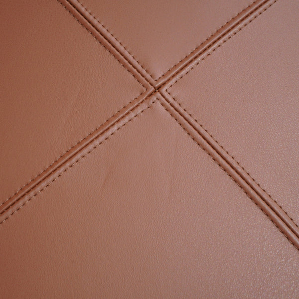 Bespoke Sedilia Leather Ottoman @ REHAUS