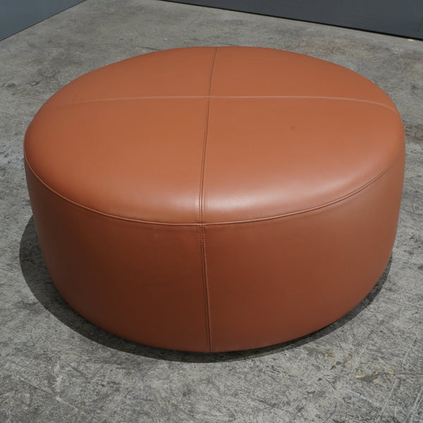 Bespoke Sedilia Leather Ottoman @ REHAUS