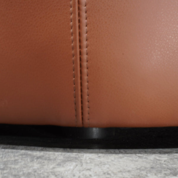Bespoke Sedilia Leather Ottoman @ REHAUS