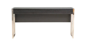 Bespoke Wood And Steel Console Table