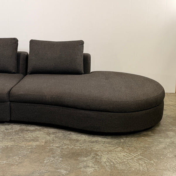 BoConcept Bergamo Sofa and Bermuda Footstool @ REHAUS