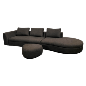 BoConcept Bergamo Sofa and Bermuda Footstool @ REHAUS
