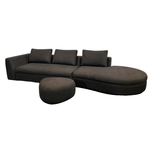 BoConcept Bergamo Sofa and Bermuda Footstool @ REHAUS