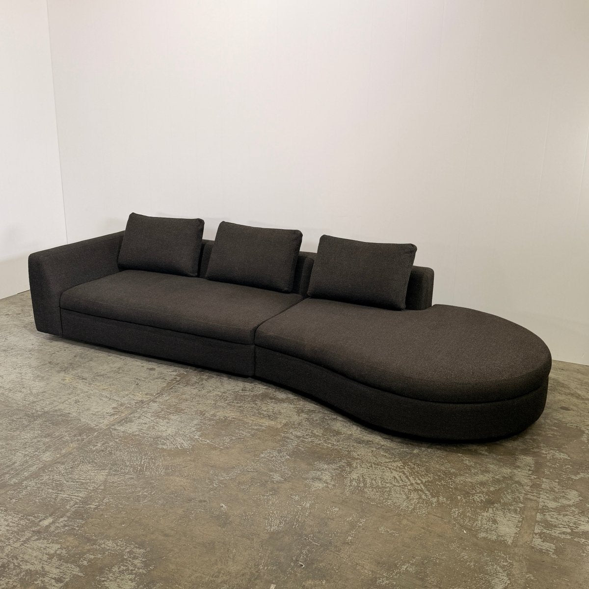 BoConcept Bergamo Sofa and Bermuda Footstool @ REHAUS
