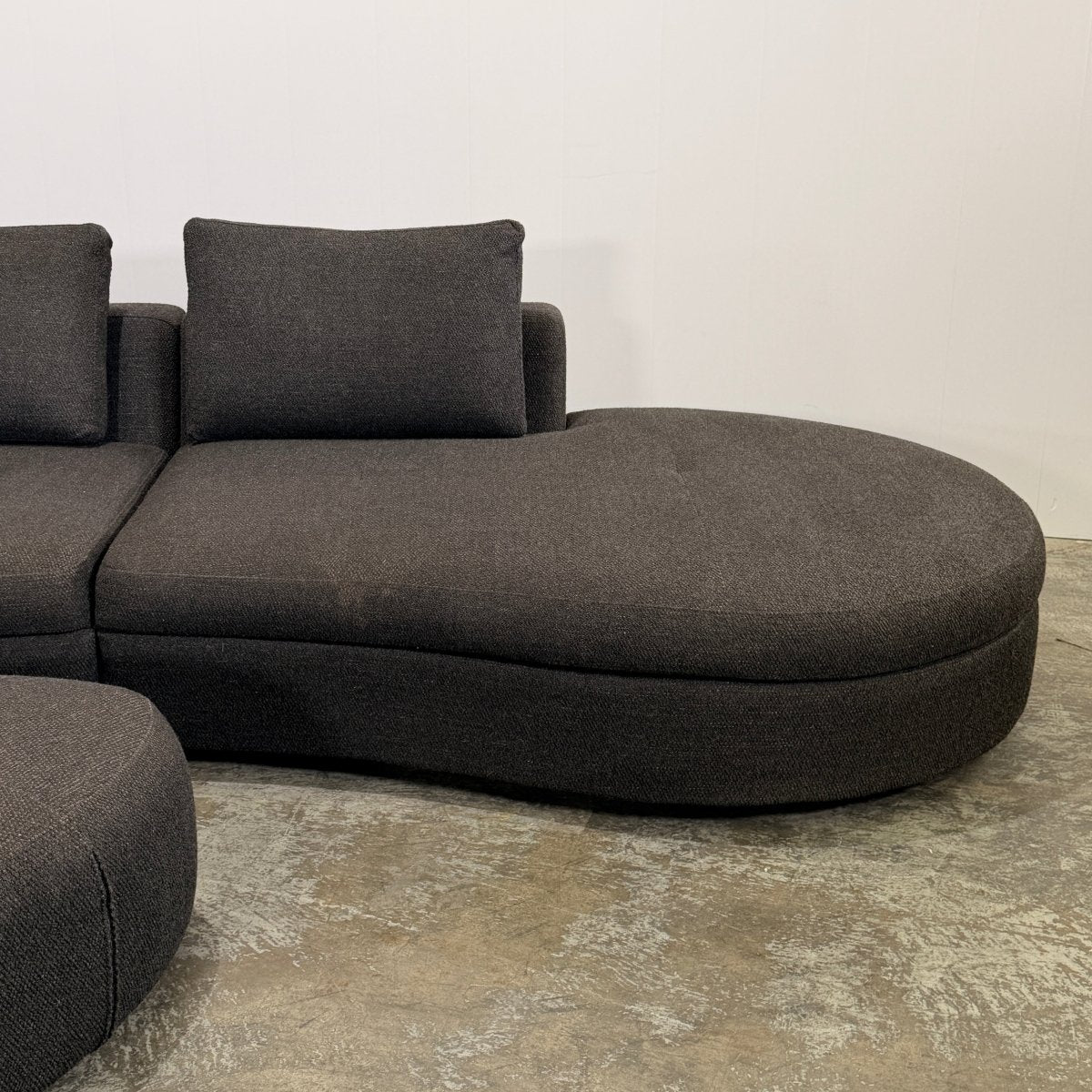 BoConcept Bergamo Sofa and Bermuda Footstool @ REHAUS