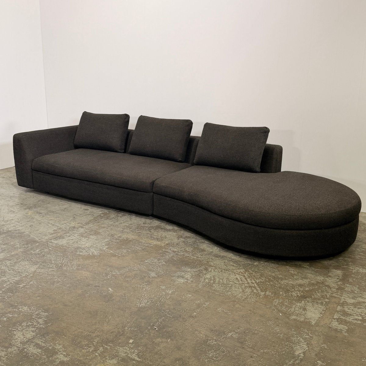 BoConcept Bergamo Sofa and Bermuda Footstool @ REHAUS