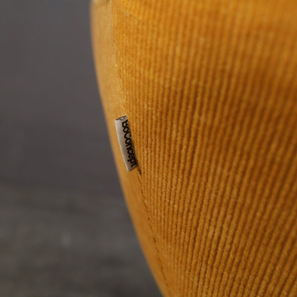 BoConcept Corduroy Yellow Chair with Swivel Function @ REHAUS